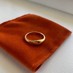 Gold Dome Ring